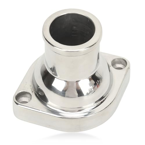 Alcivicura del Termostato Wasserhals, Coincidencia Perfecta con Alta Precisión de 71 ° de Termostato de Refrigerante de Motor para LS1 LS2 LS7 (Pulido)