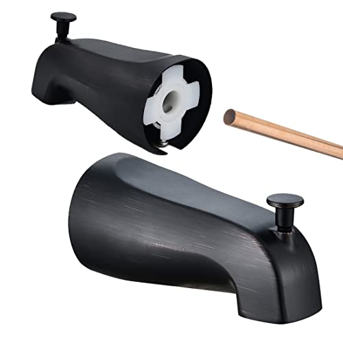 Siikeye Bathtub Tub Faucet Spout With Diverter For Slip-Fit Copper Pipe Connections, Oil Rubbed Bronze #TOP4