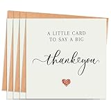 30 Pack 350GSM Thank You Cards Multipack with Envelopes, Glitter Heart Premium Greeting Cards, Pefect for Weddings, kids，Baby Showers, Teacher, Graduation,Business, Holiday & Christmas Thank You Notes