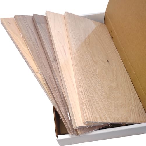 Amazon.com: Mixed Box of Seconds Solid Hardwood Craft Boards,.25