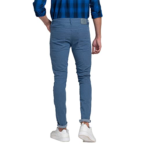 Image of Spykar Men's Slim Fit Low Rise Casual Jeans