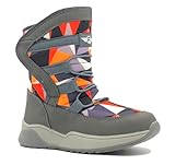 REDVOLUTION Girls Boys Unisex Snow Boots Slip-Resistant Waterpoof Winter Fashion Shoe (Toddler/Little Kid/Big Kid)