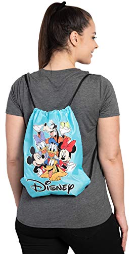Disney Tote 15" Sling Bag Mickey Mouse Minnie Donald Daisy Goofy Pluto Print2