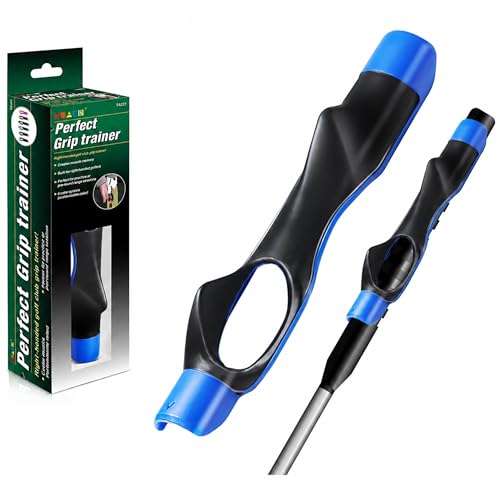 LMADFLYGolf Grip Trainer - Fix Slices & Build Muscle Memory,Portable Swing Training Aid for Correct Hand Positioning,Golf Accessories Gifts for Men Beginners