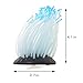 kathson 2 PCS Artificial Soft Sea Anemone Coral Plant,Silicone Coral Fish Tank Decorations,Aquarium Ornament,Blue and Purple