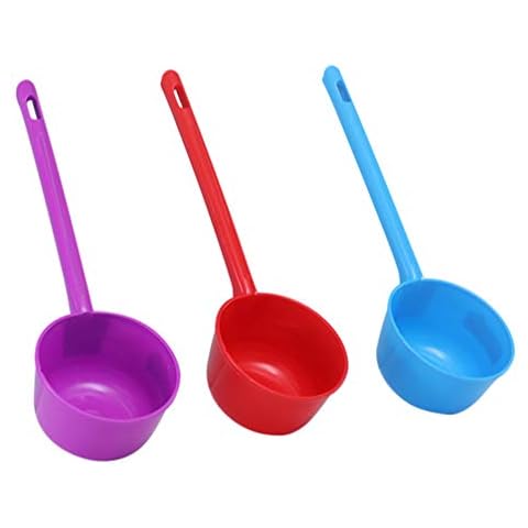 Cabilock 3St. Schöpflöffel Wasserlöffel Kunststoff Tragbare Faltbare Wasserschaufel Wasserschöpfkelle Schöpflöffel Badelöffel Cover