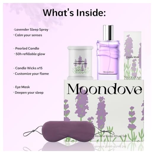 Lavender Sleep Ritual Set for Relaxation