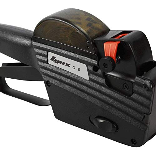 Price Gun Labels 26x12mm CT4 and Price Gun Lynx,MX-2612 (Lynx Black C-6)