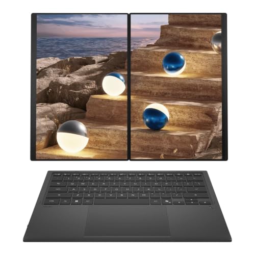 Image of EXCaliberPC [2026] ASUS Zenbook Duo UX8407AA-DS99T (Intel Core Ultra 9 386H, 32GB RAM, 1TB SSD, 14 inch OLED 3K 144Hz Touch, Windows 11) Touchscreen Laptop