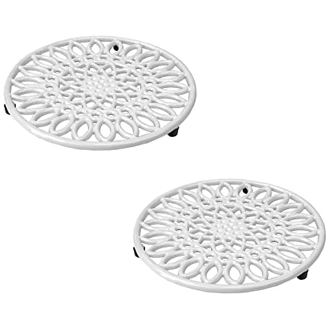Salvamanteles de hierro fundido Home Basics colección de girasoles Cover