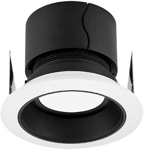XIAOYIWIN Foco LED empotrado, luz de techo COB de ángulo ajustable for sala de estar, iluminación de comedor, downlights LED empotrados(2700k,12w)