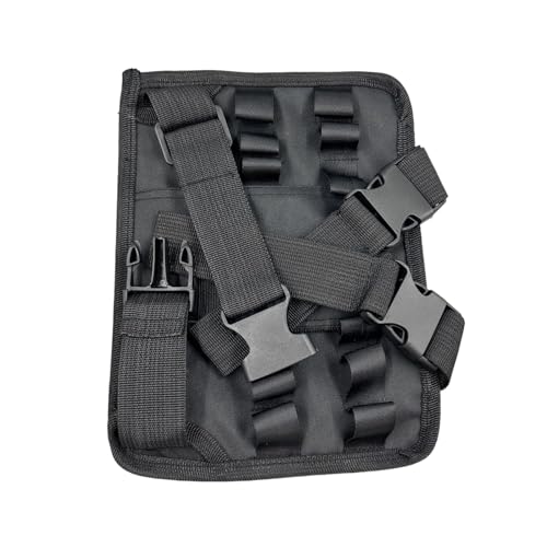 Bolsas de herramientas de tela Oxford con diseño ergonómico de inclinaciones y excelente durabilidad, bolsa de trabajo de reparación para profesionales, bolsa de herramientas resistente a desgarros