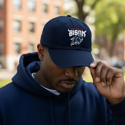 Gorra bordada Desert Cactus con cierre ajustable azul miniatura 5