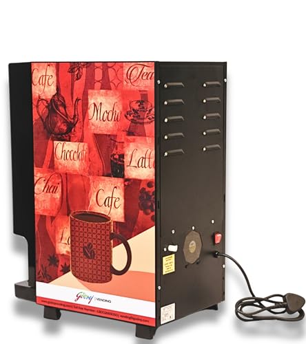 Image of Smart Taurus Coffee & Tea Vending Machine - 4 Canisters | Instant Premix Dispenser for Home & Office | Customizable Hot Beverages
