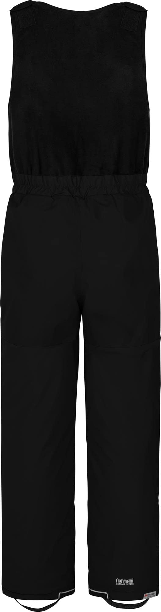 normani Unisex Kinder Winterhose - recycelte Latzhose mit Fleecebesatz - wasserdichte Skihose Thermohose Schneehose mit 3M Reflektoren - Wassersäule: 12.000 mm
