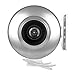 ZAIZAI Ventilador centrífugo de Metal en línea de 4"para Tubo de conducto Redondo Extractor de Techo Ventilador de Escape Sistema de ventilación de Cocina 100mm 220 V