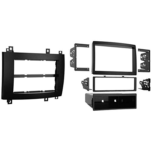 Metra 99-2006 2003-2007 Cadillac Cts/2004-2006 SRX Double DIN Installation Kit, Black