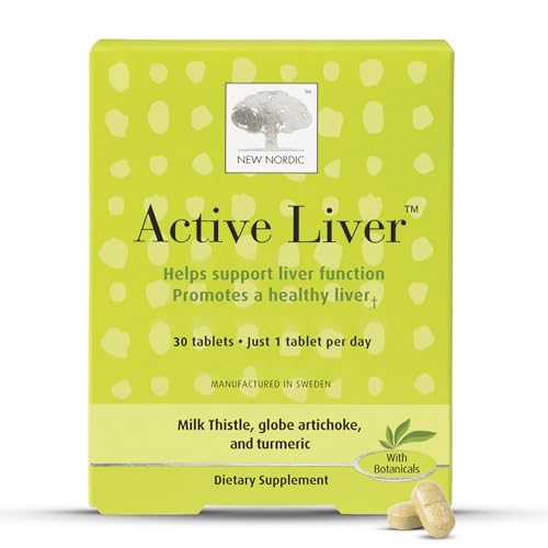 NEW NORDIC Active Liver 30-Day Supply, Daily Liver...
