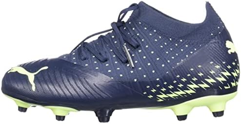 PUMA Future Z 3.4 Firm Artificial Ground Sneaker, Parisian Night-Fizzy Light-Pistachio, 12 US Unisex Big Kid | Image 7