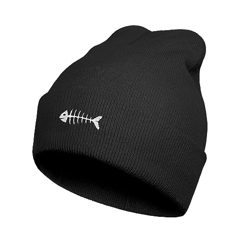 Image of Cool Graphic Beanie for Men and Women - Black