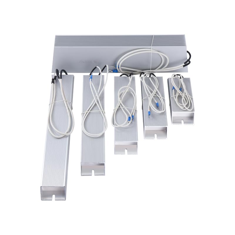 1Pcs Trapezoidal Aluminum Shell Inverter Brake Resistor Rxlg-1500W Servo Drive Brake Wire Winding Fixed Resistor 5R