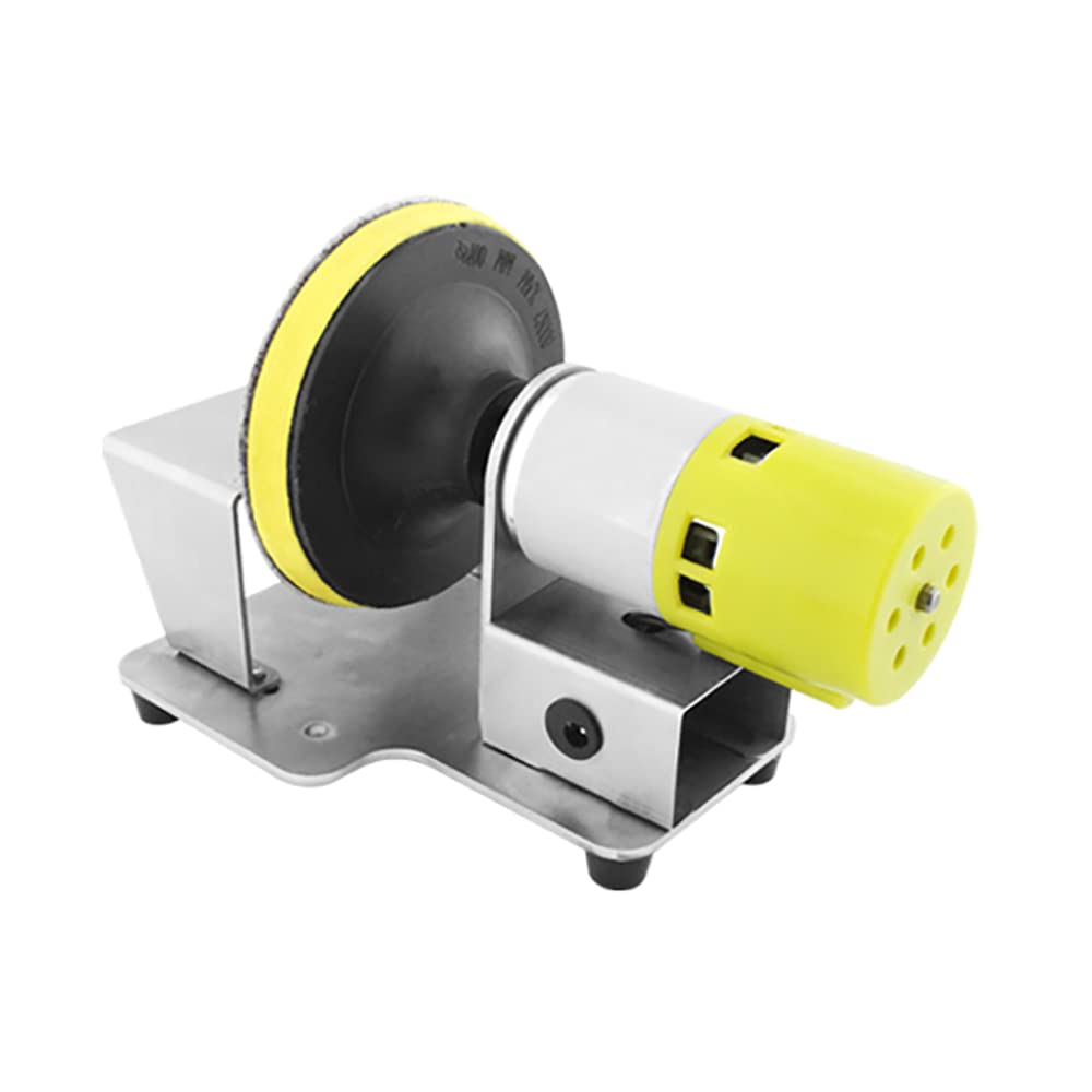 Electric Sandpaper Grinder Diameter 75MM Round Sand Disc Grinding Polishing Machine Adjustable Flat Sander AC 100-240V