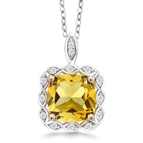 Pendentif à la mode jaune pour sublimer vos bijoux de fiançailles et soirées
