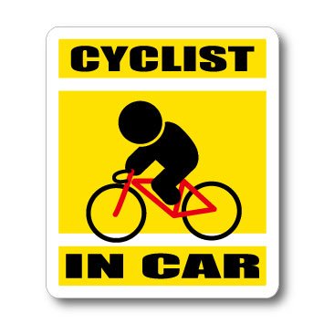 [ǂӂ CYCLIST IN CAR y}Olbgz ij ] [hoCN [h[T[ TCNXgԂɏĂ܂
