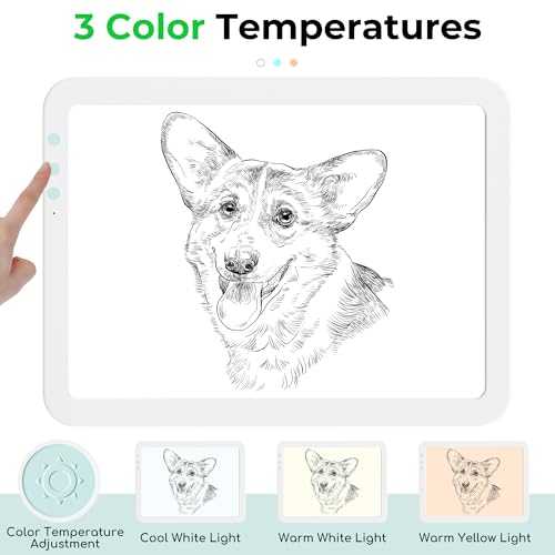 Bawaslom A4 Rechargeable Diamond Art Light Board for Tracing and Drawing by Bawaslom - Image 3