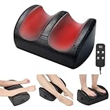 LAOBEN Masajeador De Pies Shiatsu Con CalefaccióN, Masaje De Tejido Profundo, Masajea Los MúSculos De Piernas Y Pies, Masajeador De Pies Con Rodillos De Masaje, Regalo Para Mamá, Papá Y Amigos