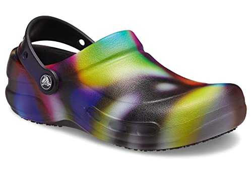 Image of Crocs Unisex-Adult Bistro Graphic Clogs, Slip Resistant Work Shoes