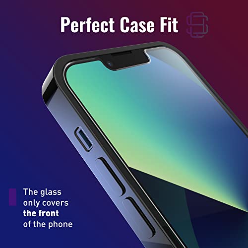 Defenslim Iphone 13/13 Pro Screen Protector [2-Pack] With Easy Auto-Align Install Kit - Tempered Glass For Iphone 13, 13 Pro (6,1") - New Glass With Your Next Phone #TOP4