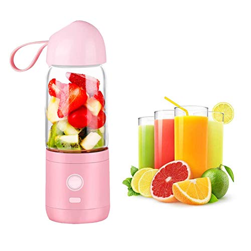 Mini Mixer/Smoothie Maker, USB Wiederaufladbare Entsafter Tasse Vier Klingen in 3D, Babynahrung Mixing Personal Blender, Haushalts Obst Gemüse