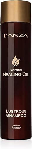 LANZA Champú brillante con aceite curativo de queratina para cabello dañado nutre repara y aumenta el brillo y la fuerza del cabello para un LANZA Champú brillante con aceite curativo de queratina para cabello dañado nutre repara y aumenta el brillo y la fuerza del cabello para un