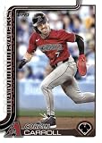 2025 Topps #78 Corbin Carroll Arizona Diamondbacks MLB Series 1 Baseball Base Trading Card