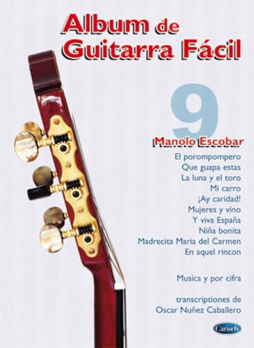 Photo de Album de guitarra facil n.09 - manolo escobar