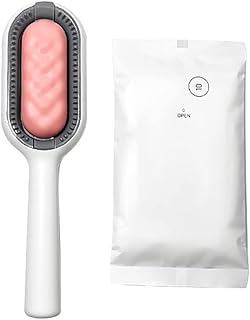 Domary 4 em 1 Pente de remoção de pêlos para limpeza de animais de estimação atualizado com toalhetes Removedor de pêlos de animais de estimação Removedor de pêlos de cães e gatos Removedor