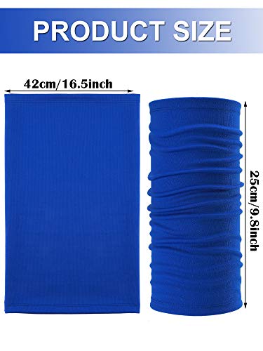 8 Pieces Summer Uv Protection Face Coverings Mens Cooling Neck Gaiter Balaclava Breathable Headwear Scarf #TOP6