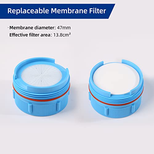 Image of 1 pcs /Pack Filter Holder Polypropylene Reusable for 47mm Disc Membranes Filter