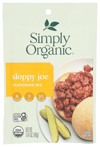 Simply Organic, Seasoning Mix, Sloppy Joe, 1.41 oz