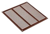 30x30 cm Rejilla de Alta Calidad Chapa de Acero con Recubrimiento de Polvo Térmico