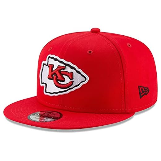 New Era Boné masculino NBA 9Fifty Snapback, Kansas city chiefs, Tamanho Único