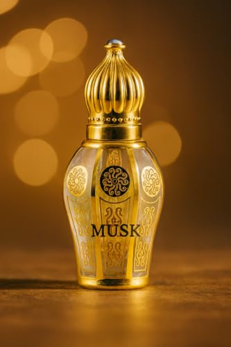 Image of MUSK Luxury Attar for Unisex, Long Lasting & Non-Alcoholic, Pure Natural Roll-on Attar, Perfume for Men & Women, Suitable for Every Occasion, 12 ml