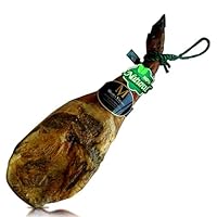 5-6 Kg Freilandhaltung Pata Negra Iberico Schinken aus Spanien - Ein echtes spanisches Gourmet-Erlebnis, das Sie mit Ihren Lieben teilen können - Spanischer Jamon Iberico Vorderschinken