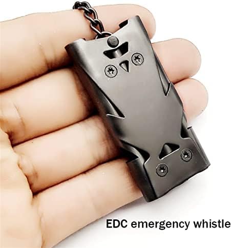 Gwizdek Ratunkowy, 4 Szt. Głośny, 180db, Potrójna Tuba, Wodoodporne Gwizdki EDC, Gwizdek Górski Na Kemping, Piesze Wycieczki, Trening Sędziowski Dla Psów, Gwizdek Survivalowy,5,7 X 2,7 Cm,outstand