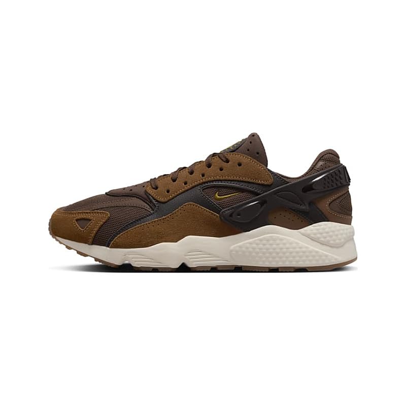 Nike Air Huarache Runner Men's Shoes (DZ3306-201, Cacao Wow/Light British Tan/Velvet Brown/Bronzine) Size 8