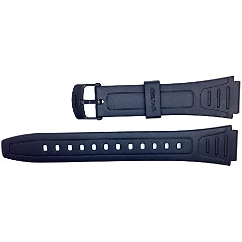 Casio Correa para Reloj Negra de Resina 10268612 Cover