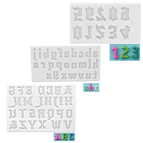 Kit de molde de resina epoxi antiadherente para evitar burbujas en letras 3