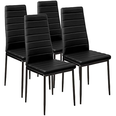 Panana Modern Faux Leather Dining Chair Set Cover