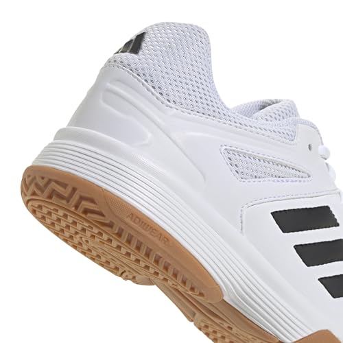 adidas Damen Speedcourt Women Indoor Shoes Schuhe, FTWR White/core black/GUM10